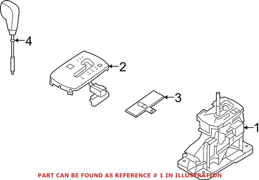 Volvo Gear Selector (Auto Trans) 30759916